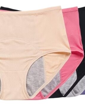 Everdry Panties All Ageswith Incontinence - Leakproof Underwear Washable 5pcs XL